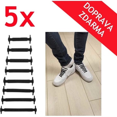 Deminas silikonové bez zavazovéní černé 5 ks