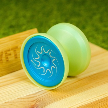 Nine Dragons YoyoFactory freestyle kovové yoyo Aqua-glow