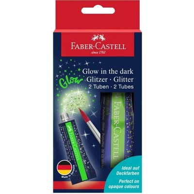 Faber Castell svietiace trblietky 2x12ml 1balenie