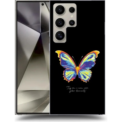 Picasee silikónové Samsung Galaxy S24 Ultra S928B 5G - Diamanty Black čierne