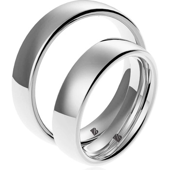 Blink Blink Klasické platinové obrúčky oblé 6005 PRB