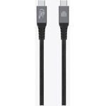 Dviced USB4 Braided Cable, 80 Gbps, 240 W, (Thunderbolt compatible), 1m - black (DV120014) - iStore