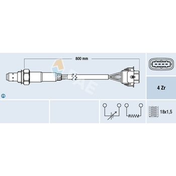 Lambda sonda FAE 77247