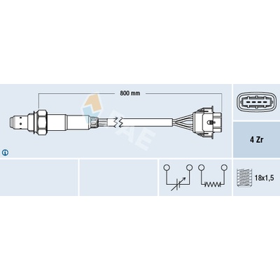 Lambda sonda FAE 77247