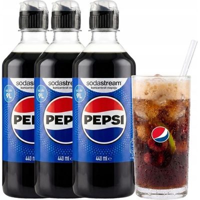 SodaStream Sirup PEPSI 3 x 440 ml