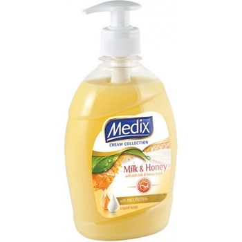 Medix Течен сапун Medix Cream Milk&Honey помпа 400мл