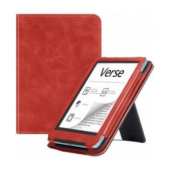 Stradour Strap case with grip and stand for PocketBook Verse Pro 629 634 (Red)