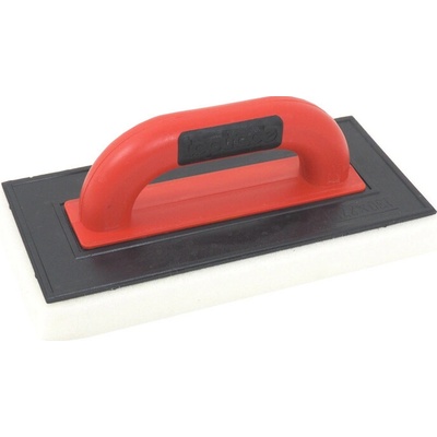 TOPTRADE hladítko ABS, molitan jemný, rezaný, PROFESSIONAL, 250 x 130 x 30 mm