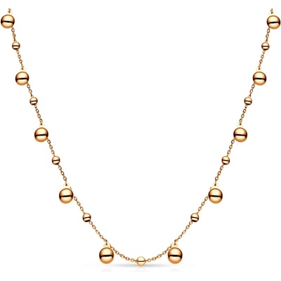 SAVICKI Колие с топчета Savicki: злато, 585