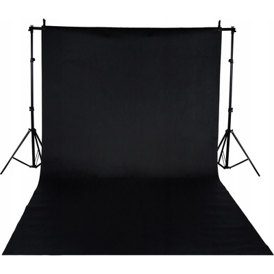 Vinylové fotografické pozadí černé matné 275 x 160 cm – Zbozi.Blesk.cz