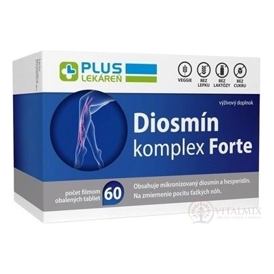 PLUS LÉKÁRNA Diosmin komplex Forte tablet flm 60 ks