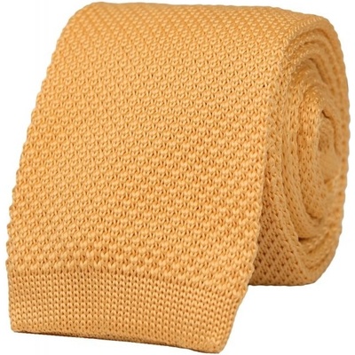 Pletená kravata Sunflower žlutá