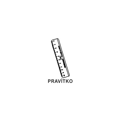 L.V. Obrázkové razítko PRAVÍTKO