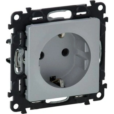 Legrand Контакт немски тип Legrand Valena Life, алуминий (753320L)