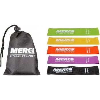 Merco Mini Band Set posilovací guma 50x5 cm