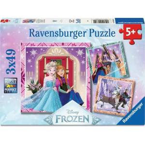 Ravensburger - Puzzle 3x49 Disney Frozen - 40 - 99 piese