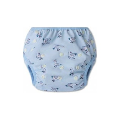 Swim Essentials Plavky pre bábätká s UPF + Little Seagull Modré