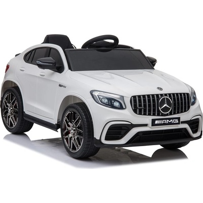 LEAN CARS ELEKTRICKÉ AUTÍČKO MERCEDES QLC NELAKOVANÉ BIELE 4x45W MOTOR 12V/7Ah BATÉRIA 2023