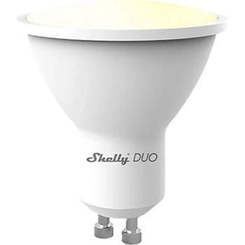 Shelly LED žiarovka Duo GU10 Wi-Fi 2700-6500K 5 W 400 lm dosah do 50 m teplá biela studená biela biela