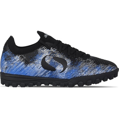 Sondico Детски футболни стоножки Sondico Blaze Childrens Astro Turf Trainers - Black/Blue