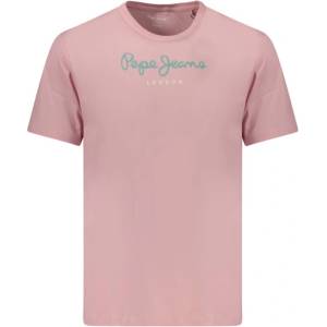Pepe Jeans Мъжка тениска с къс ръкав pepe jeans, Размер xl, Цвят Роза (pm5010178eggon_rs316)