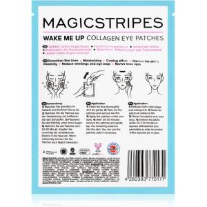 Magicstripes Wake Me Up Collagen Eye Patches колагенова маска за областта около очите против признаците на умора