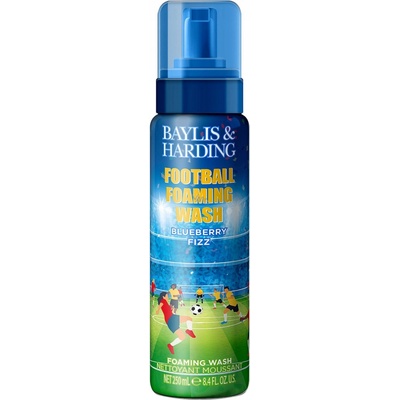 Baylis & Harding Football Foaming Wash sprchová pena s vôňou čučoriedok 250 ml pre deti