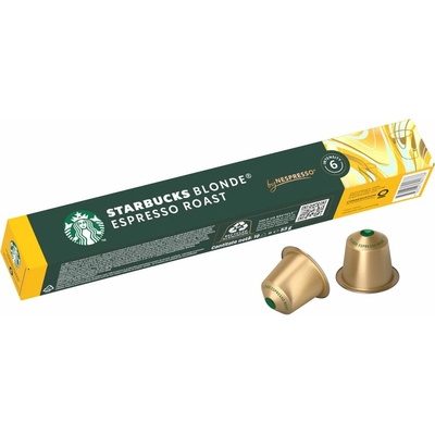 Starbucks Кафе капсули STARBUCKS Blonde Espresso Roast, 10 напитки (6220719)