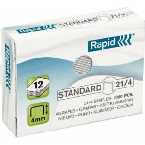  Телчета за телбод Rapid №21/4 1000 бр (1710027-24867600)