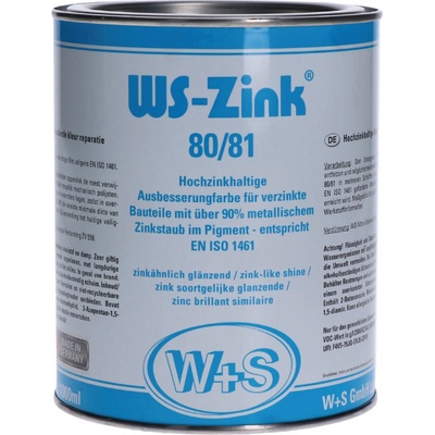 Zinková farba WS-Zink® 80/81 s obsahom zinku 90% 1l