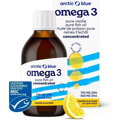 Arctic blue Omega 3 150 ml 500mg DHA 750mg EPA