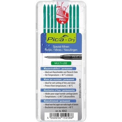 Pica Dry kulaté tuhy 10 ks zelené 4042