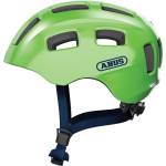 ABUS Детска каска за велосипед ABUS Kid's Youn-I 2.0 Bike helmet - Sparkling Green - размер S 48-54 cm (851-1076-0311)