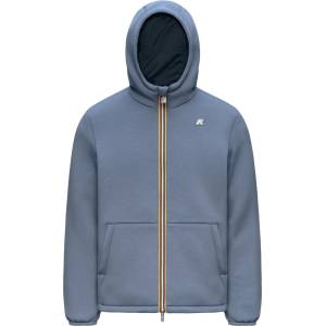 K-Way Мъжко ежедневно яке K-Way Jack Spacer Nylon Double Casual jacket - Blue Wild / Blue Depth - размер XXL (003-3799-0115)