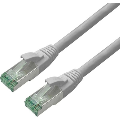 Roline 21.45.3208 RJ45 CAT 6A S/FTP 15m sivý