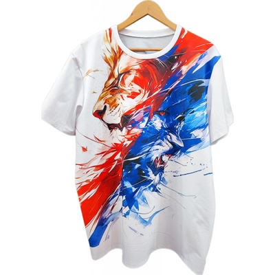 Tommy's design tričko v národních barvách čr