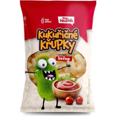 REJ Food REJ Kukuričné chrumky s príchuťou kečupu 50 g