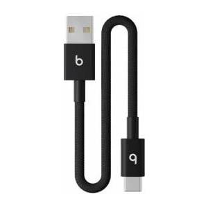 Apple Beats USB-A to USB-C Woven Short Cable 20cm - Bolt Black