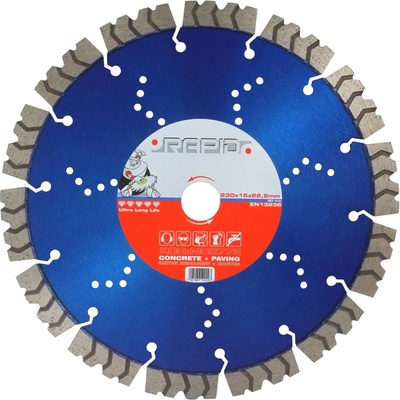 Rapid Kotouč řezný diamantový segmentový 230 x 15 x 22,2 mm M08772