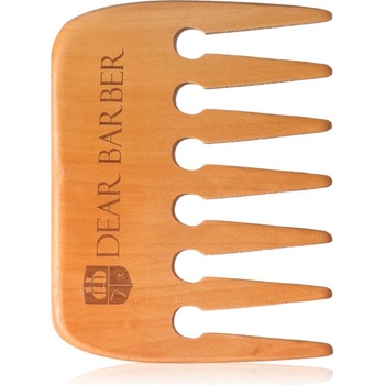 Dear Barber Texture гребен за коса за брадата