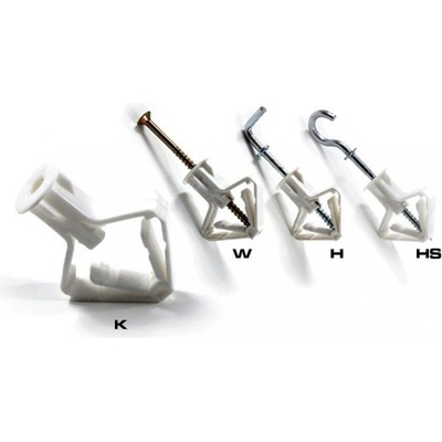 Hmoždinka do sádrokartonu s křidýlkem 10 (OLA FI) – Hledejceny.cz