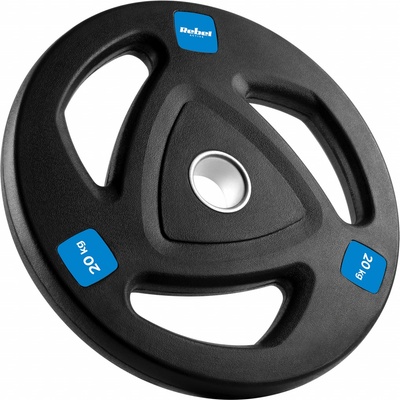 REBEL ACTIVE RBA-2112-1 Pogumované liatinové závažie 20 kg 51 mm
