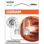 OSRAM АВТОМОБИЛНА ЛАМПА 2825 W5W 12V W2, 1x9.5d DUOBLISTER OSRAM (2061011)