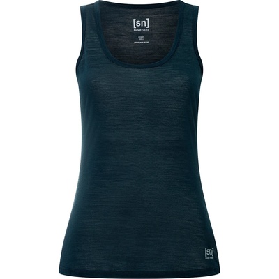 super. natural Дамски потник super. natural Women's Sierra 140 Tank Top - Blueberry (114-2940-0214)