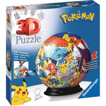 Image 1 of Ravensburger Puzzle Ravensburger Pokemon 3d Ball 72pc (10311785)