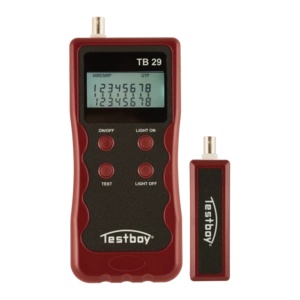 Testboy Тестер за мрежа, USB, RJ11, RJ45, BNC, FireWire, Testboy 29 - 4028532202903 (4028532202903)