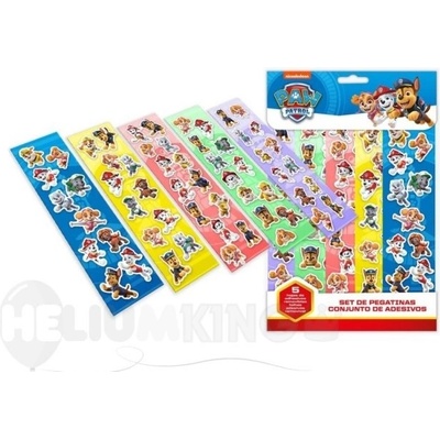 EUROSWAN Samolepky Paw Patrol sada 60 ks