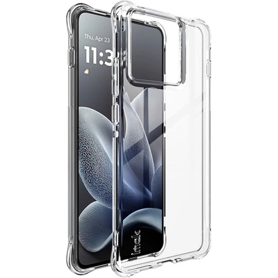Motorola IMAK Удароустойчив TPU Калъф за Motorola Edge 70 5G - Airbag технология, вкл. Протектор, Прозрачен