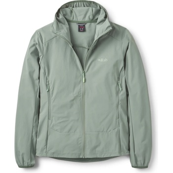 Rab Дамско софтшел яке Rab Women's Borealis Hoody Softshell jacket - Dark Fig Green - размер 38 (EU) (103-2527-0512)