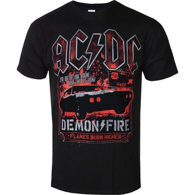 NNM Мъжка тениска AC/DC - Demon Fire Hell - Black - 51437800